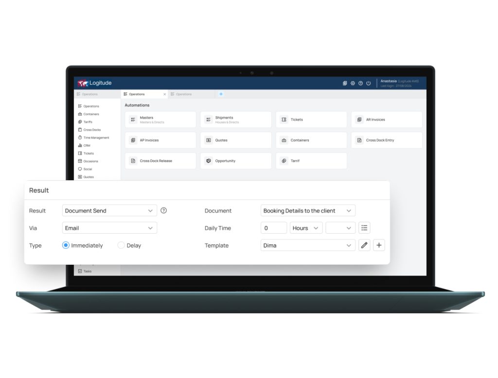 An automatic email